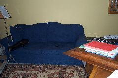 Settee's new home